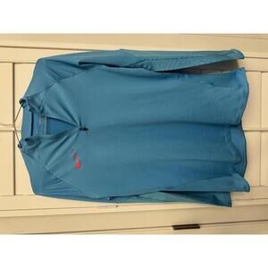 Nike Dri-FIT Strike Drill Top in Baltic Blue women’s size Medium
